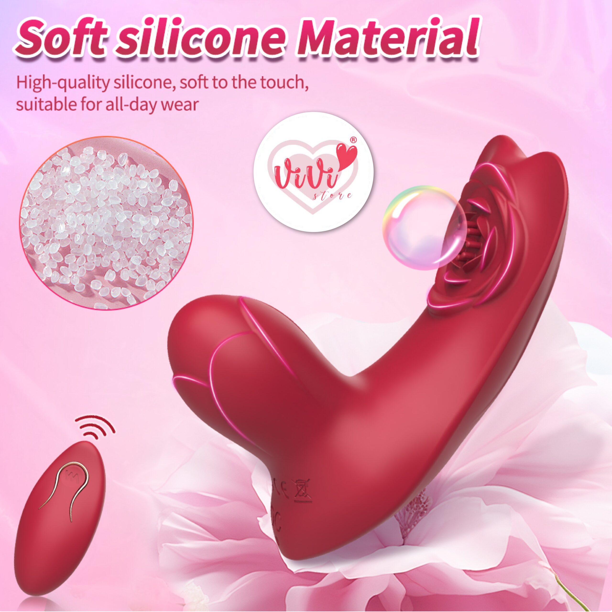 Vivistore Pella Wearable Panties Vibrator Remote Control Masturbator Women Adult Toy Malaysia - Image 5