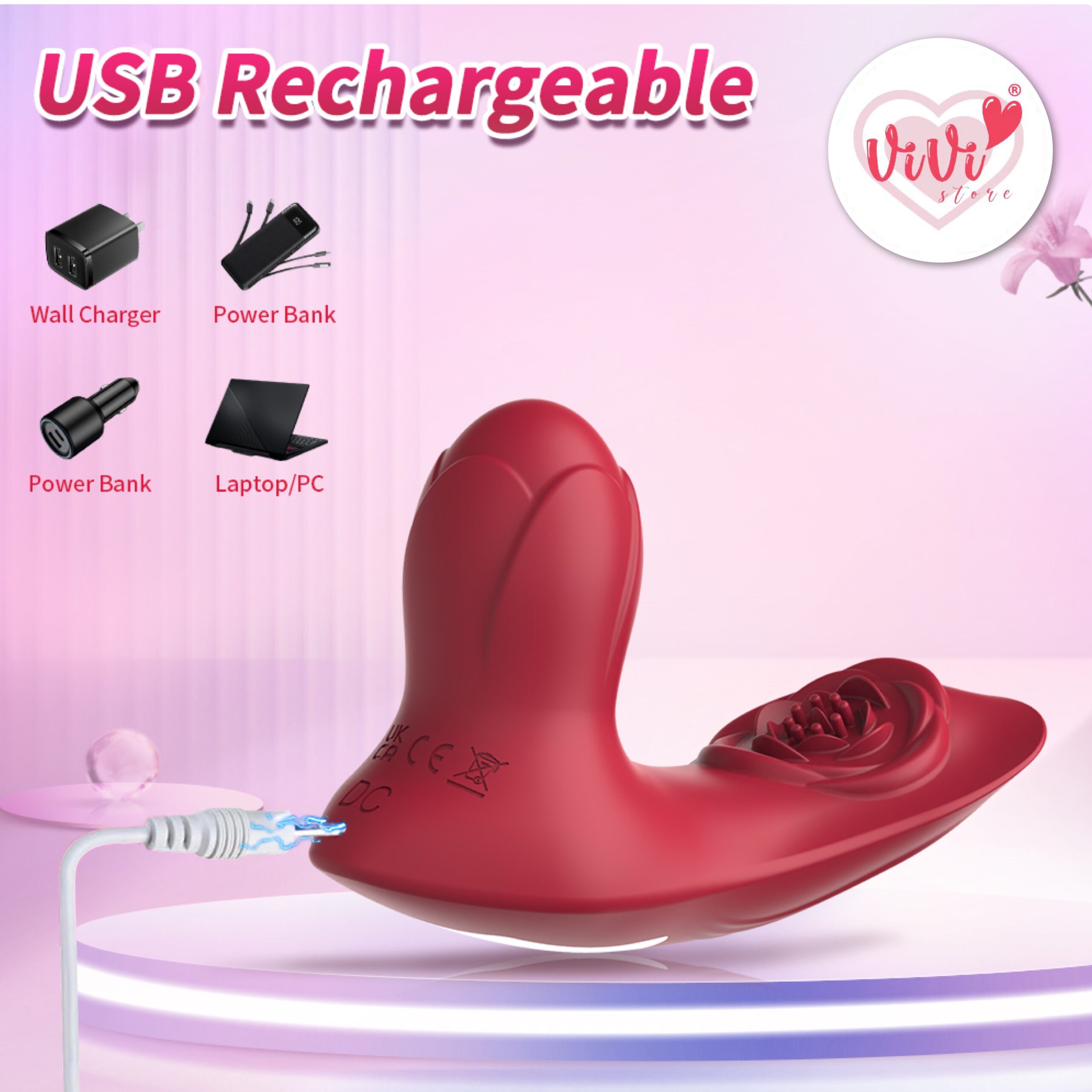 Vivistore Pella Wearable Panties Vibrator Remote Control Masturbator Women Adult Toy Malaysia - Image 8